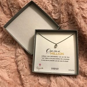 NWT "One in a million" pearl necklace